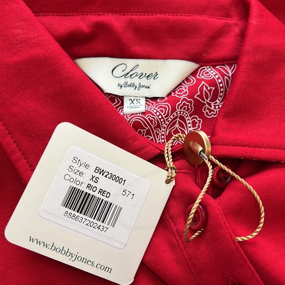 ❗️FINAL❗️ 🆕 CLOVER Bobby Jones Pro Tour COCA COLA Golf Polo 🔴🔴 - Picture 5 of 6